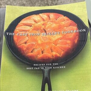 Cast Iron Skillet Cookbook- paperback